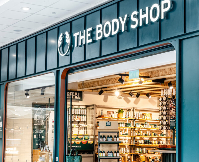 Manchester Arndale The Body Shop Store Front
