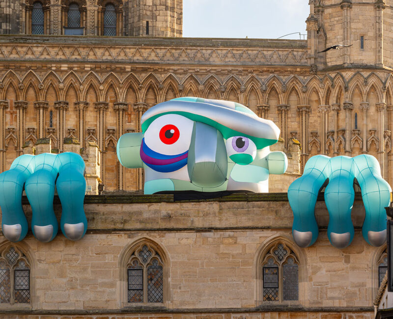 Giant Inflatable Monster